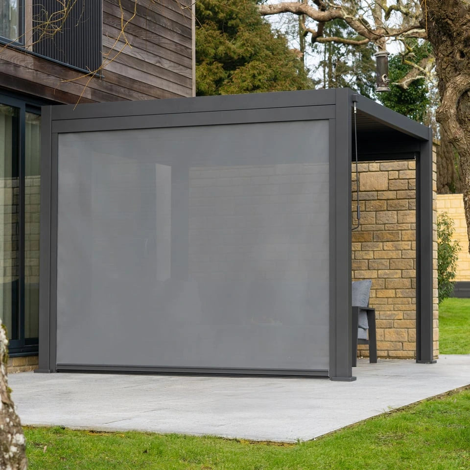 Titan Texteline Side Screen - in Grey