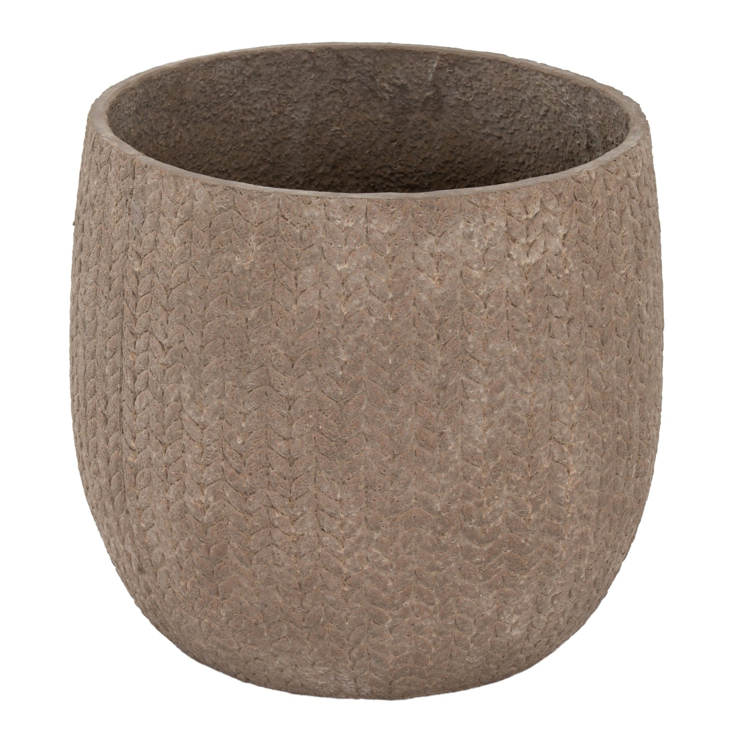 Umber High Round Set Of 3 Planters