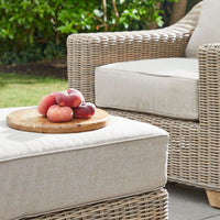 Capri Collection Outdoor Foot Stool - 2