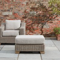 Capri Collection Outdoor Foot Stool - 1
