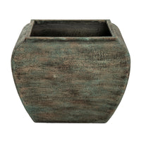 Verdan Square Drum Set Of 2 Planters - 4