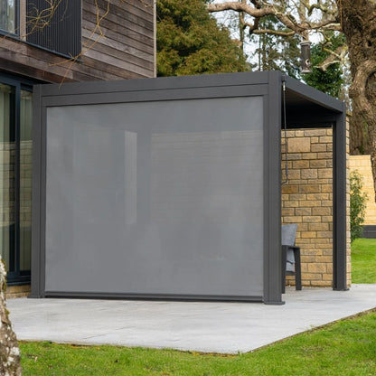 Titan Texteline Side Screen - in Grey