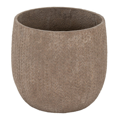 Umber High Round Set Of 3 Planters
