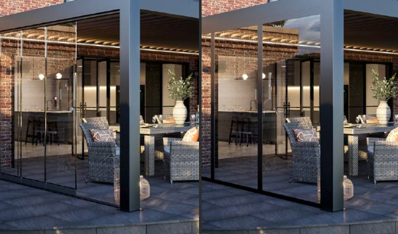 Glass panels