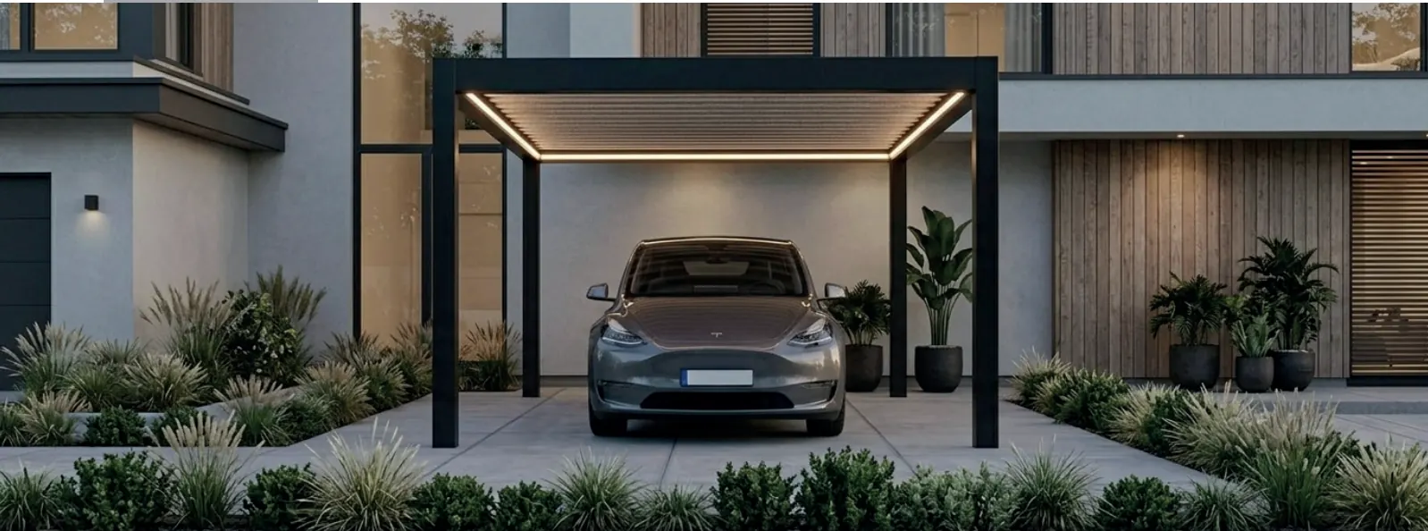 Deponti aluminium carport