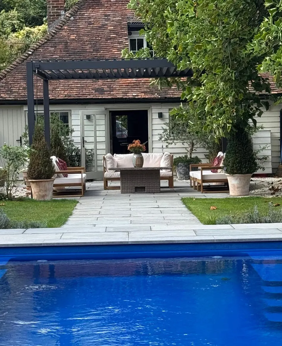 Poolside view