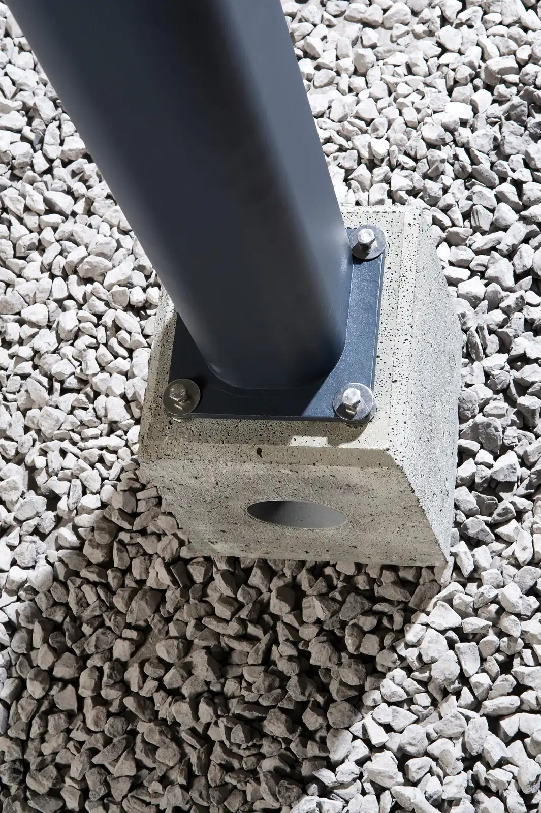 Concrete foundation blocks