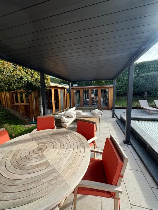 Eden Titan pergola installed by Eden Grove in Kent