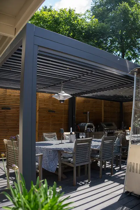 Eden Titan pergola installed by Eden Grove in Kent