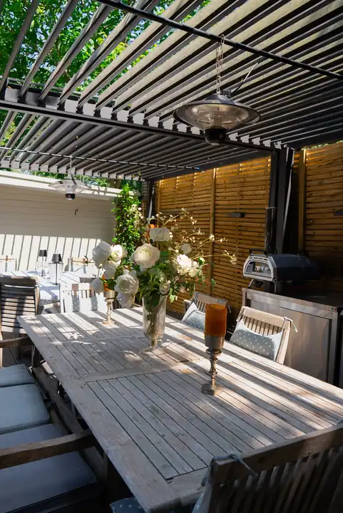 Eden Titan pergola installed by Eden Grove in Kent