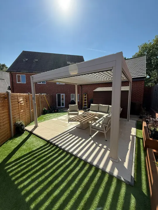 Eden Titan pergola installed by Eden Grove, Sittingbourne
