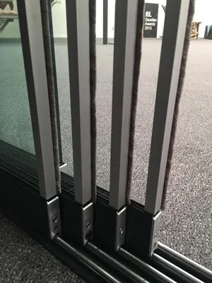 Glass door followers